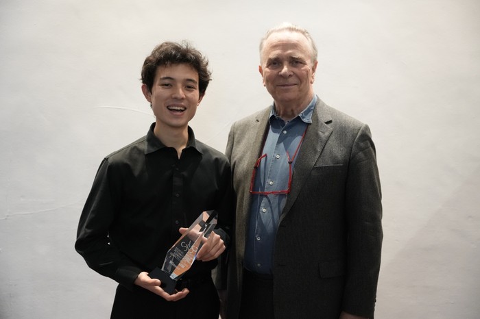 2023 Siemens Hallé International Conductors Competition - Euan Shields with Sir Mark Elder