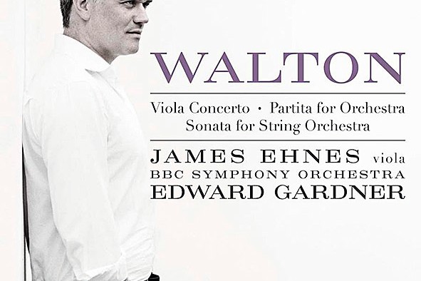 Walton viola concerto album cover
