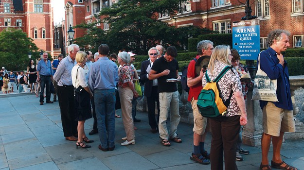 Queueing for the Proms (Credit: Getty)